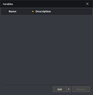 InstructBot showing the message variables window.